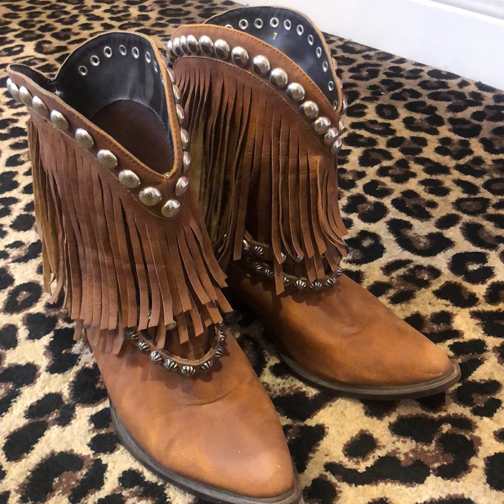 Roper Boots with Handcrafted Studs